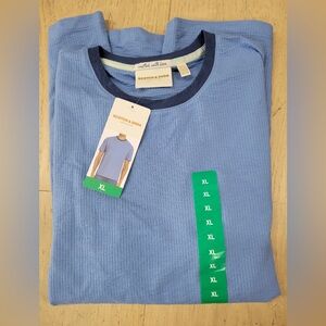 Scotch & Soda Amsterdam Short Sleeve Tee Shirt Blue Men’s Size XL New With Tags